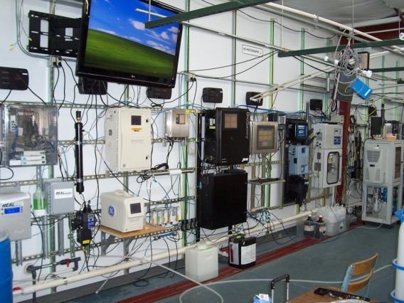 Photo of sensor lab at WEST Center