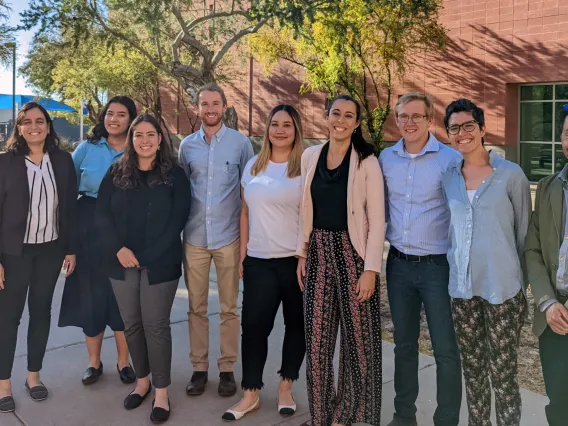 University of Arizona event attendees from the College of Engineering.