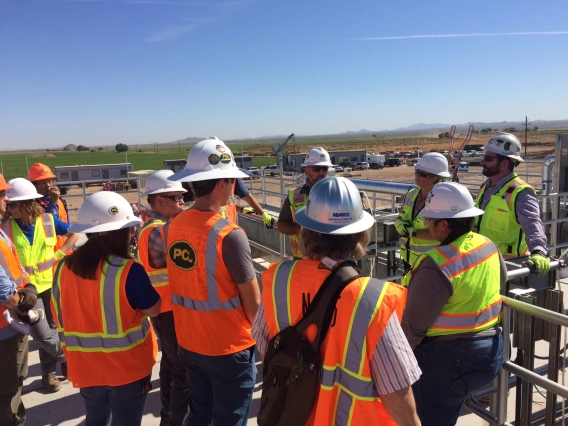 Breaking ground at new Marana WRF