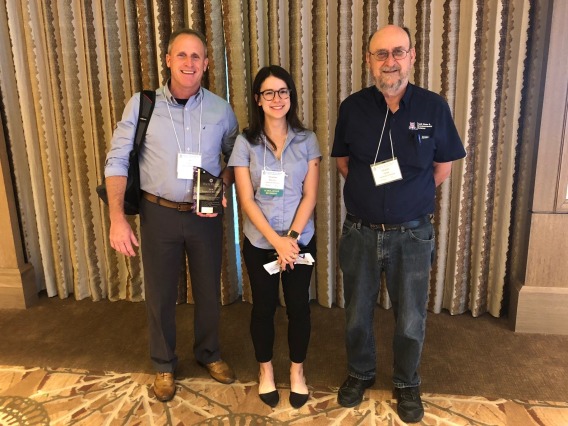Jeff Prevatt, Christina Morrison, and Charles Gerba at AZ Water Reuse Symposium in July 2018.