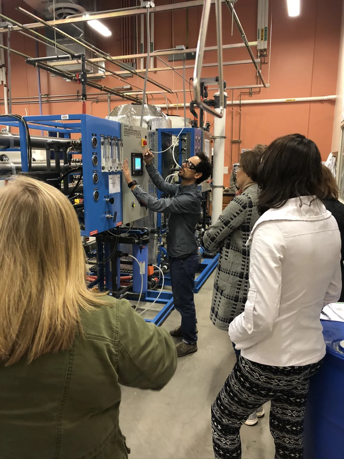 Researchers attending the WEST rapid training event