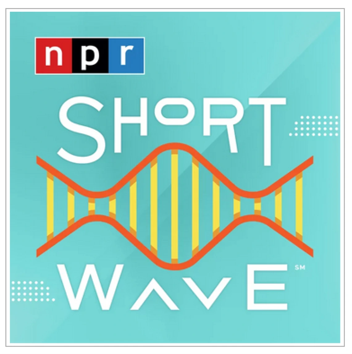 NPR Shortwave podcast logo image