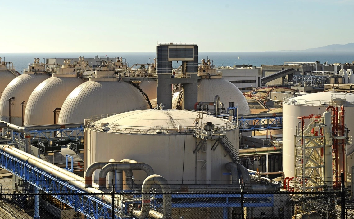 Photo of a water reclamation facility