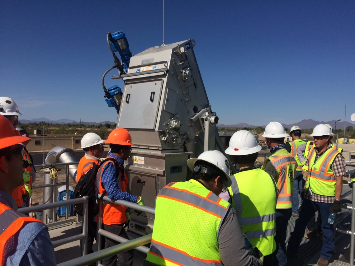 Breaking ground at new Marana WRF