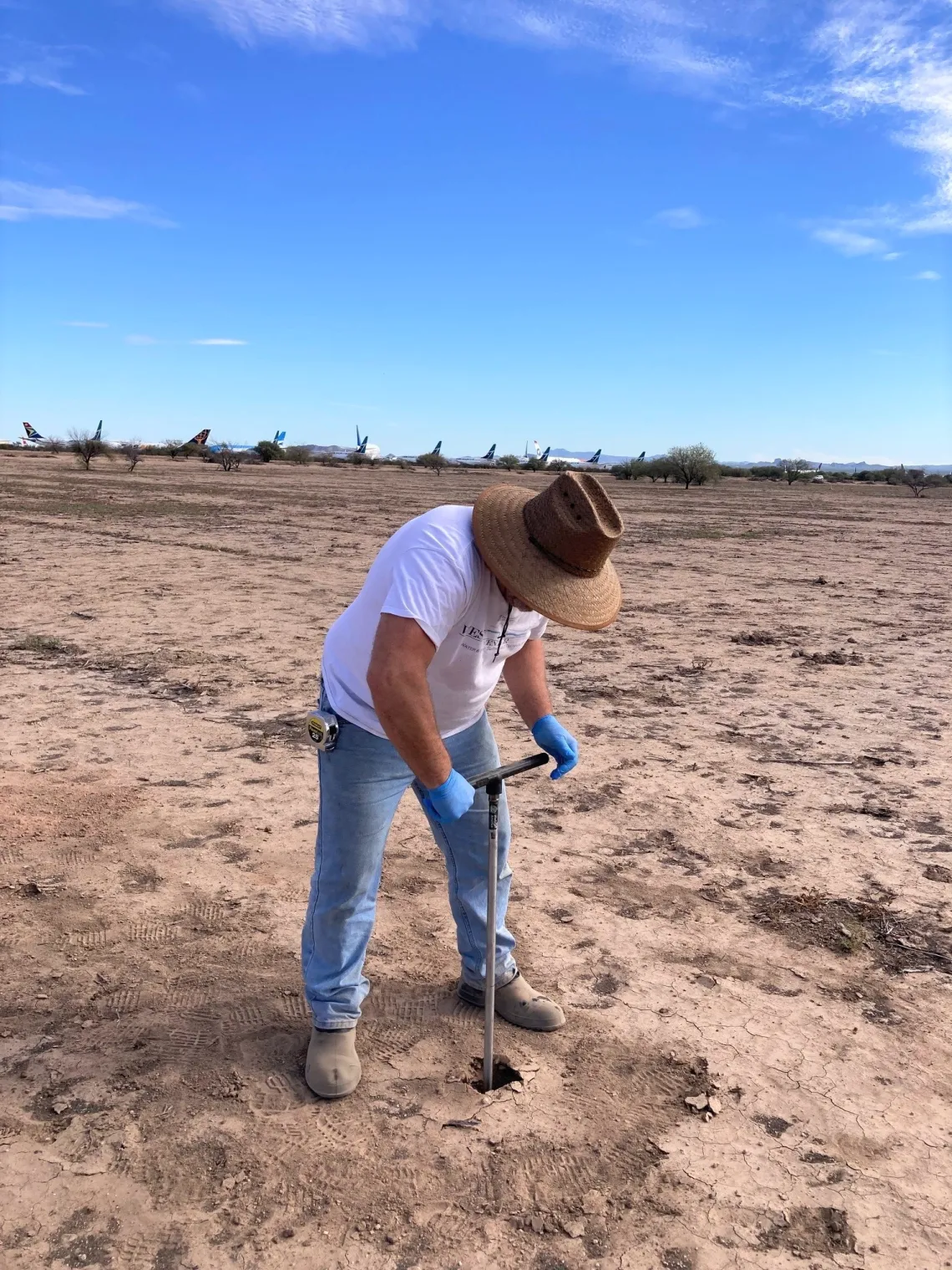 Coring soil