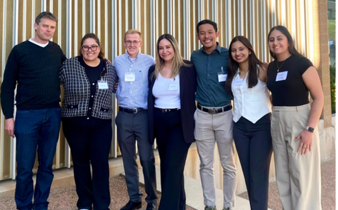 University of Arizona researchers at the AZ Water Research Symposium