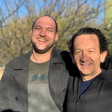 Drs. Itay Bar Or and Walter Betancourt standing together in Tucson