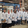 A group of people in lab coats